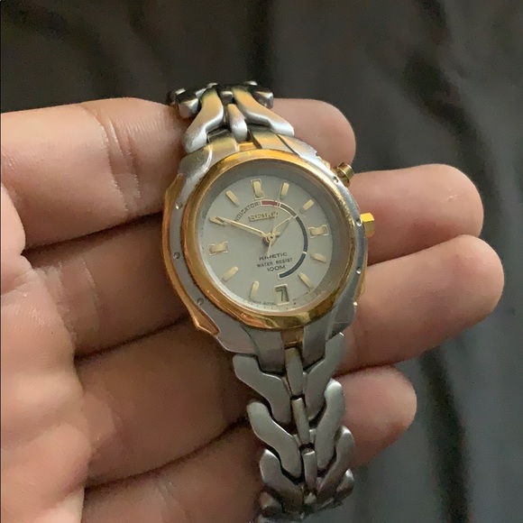 Seiko Accessories | Seiko Kinetic Womens Stainless Steel Watch | Poshmark